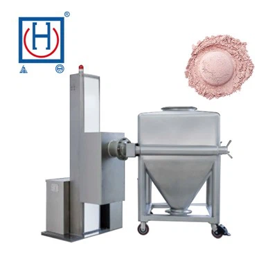 Mixer Hopper Pengangkat Bubuk Kosmetik