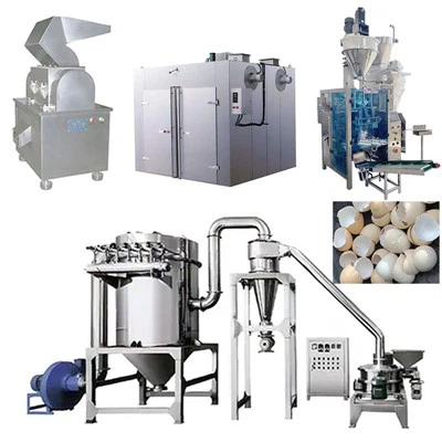 Jalur produksi bubuk telur
